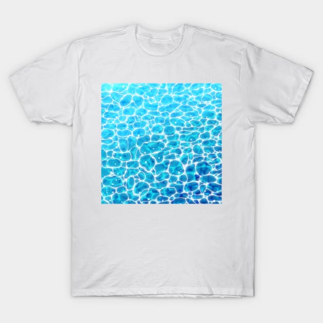 Ripple A Type T-Shirt by koreanfolkpaint